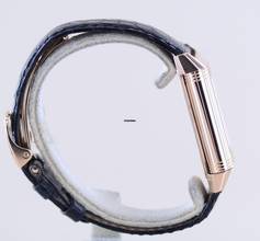 Thumbnail von Jaeger-LeCoultre Reverso Tourbillon Limited 18K Rose Gold Collector Dress Watch B+P rare