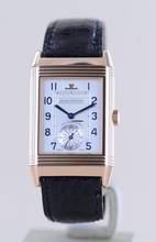 Thumbnail von Jaeger-LeCoultre Reverso Tourbillon Limited 18K Rose Gold Collector Dress Watch B+P rare