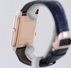 Thumbnail von Jaeger-LeCoultre Reverso Tourbillon Limited 18K Rose Gold Collector Dress Watch B+P rare