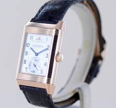 Thumbnail von Jaeger-LeCoultre Reverso Tourbillon Limited 18K Rose Gold Collector Dress Watch B+P rare