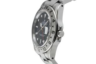 Thumbnail von Rolex Explorer II Black Dial Edelstahl Automatik Herrenuhr Ref. 16570 P-Serie