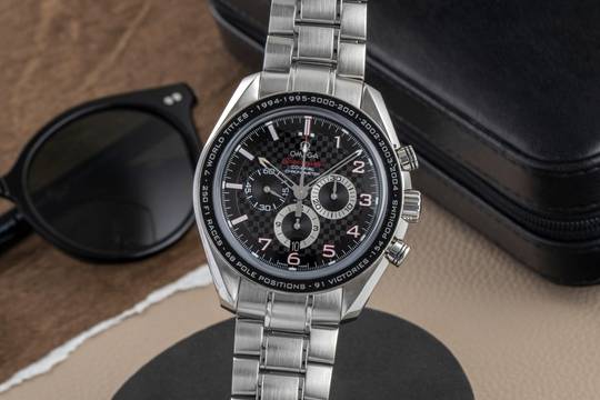  Omega Speedmaster Broad Arrow Legend Michael Schumacher Chronograph Ref. 321.30.44.50.01.001 
