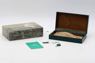 Thumbnail von Rolex Cellini 18k (0,750) Gold Handaufzug Vignette Dial Herrenuhr Ref. 4112 Box