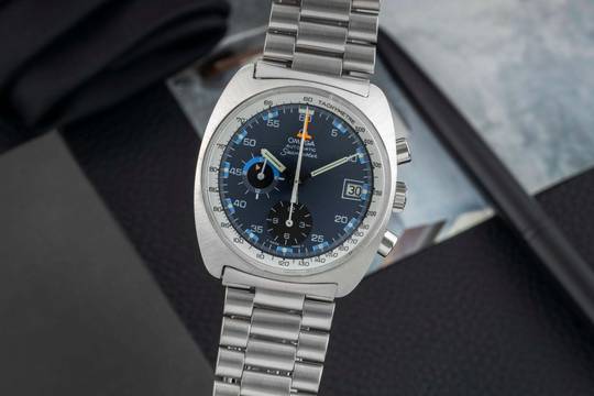  Omega Seamaster Chronograph Edelstahl Automatik Herrenuhr Ref. ST 176.0007 