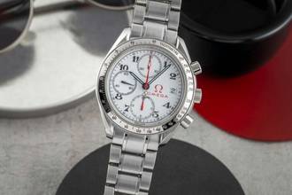  Omega Speedmaster Chronograph Stahl Automatik Herrenuhr Ref. 3516.20.00 