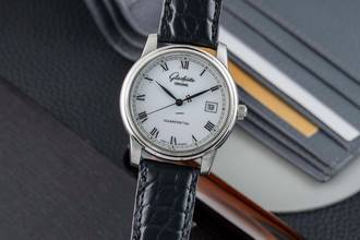 Thumbnail von Glashütte Original Senator Automatik Edelstahl Automatik Herrenuhr Ref. 1-39-11-05-03-04