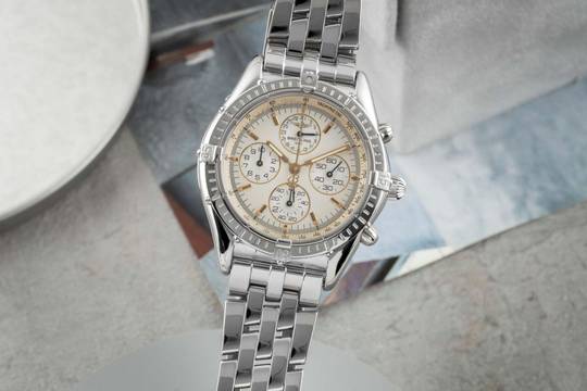  Breitling Cockpit Chronograph Stahl Automatik Herrenuhr Ref. A33012 B&P Limited 