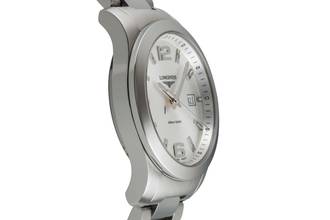 Thumbnail von Longines Conquest 300M Edelstahl Datum Herrenuhr Ref. L3.659.4.76.6 Box