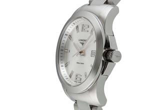 Thumbnail von Longines Conquest 300M Edelstahl Datum Herrenuhr Ref. L3.659.4.76.6 Box