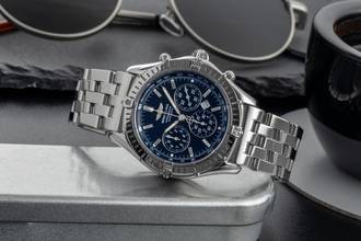 Thumbnail von Breitling Shadow Flyback Chronograph Automatik Stahl Herrenuhr Ref. A35312