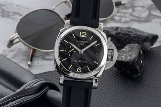 Thumbnail von Panerai Luminor GMT Automatik Stahl Herrenuhr PAM00535 Box & Papiere 2015