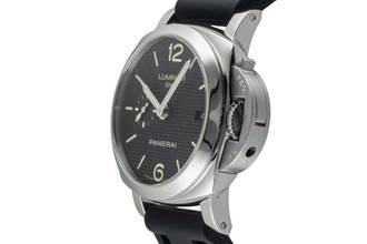 Thumbnail von Panerai Luminor GMT Automatik Stahl Herrenuhr PAM00535 Box & Papiere 2015