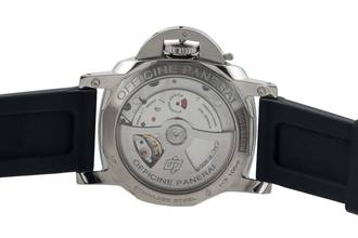 Thumbnail von Panerai Luminor GMT Automatik Stahl Herrenuhr PAM00535 Box & Papiere 2015