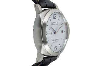 Thumbnail von Panerai Luminor Marina Automatic Stahl Automatik Herrenuhr Ref. PAM01314 Box & Papiere