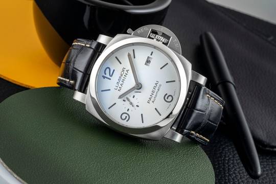  Panerai Luminor Marina Automatic Stahl Automatik Herrenuhr Ref. PAM01314 Box & Papiere 