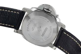 Thumbnail von Panerai Luminor Marina Automatic Stahl Automatik Herrenuhr Ref. PAM01314 Box & Papiere