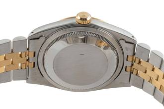 Thumbnail von Rolex Datejust 36 Stahl / Gold Tapestry Dial Automatik Ref. 16233 B&P LC 100