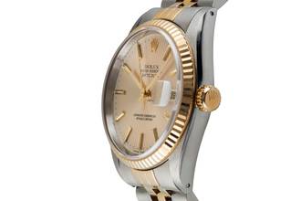 Thumbnail von Rolex Datejust 36 Stahl / Gold Tapestry Dial Automatik Ref. 16233 B&P LC 100