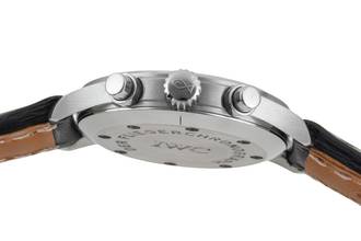 Thumbnail von IWC Fliegeruhr Chronograph Pilot Chronograph Edelstahl Quarz Herrenuhr Ref. IW374101 Papiere 1996