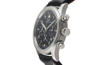 Thumbnail von IWC Fliegeruhr Chronograph Pilot Chronograph Edelstahl Quarz Herrenuhr Ref. IW374101 Papiere 1996