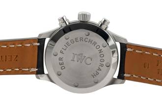 Thumbnail von IWC Fliegeruhr Chronograph Pilot Chronograph Edelstahl Quarz Herrenuhr Ref. IW374101 Papiere 1996