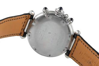Thumbnail von Cartier Pasha Chronograph Stahl Quarz Herrenuhr Ref. W3101855