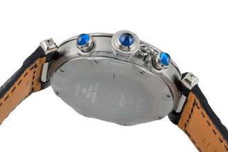 Thumbnail von Cartier Pasha Chronograph Stahl Quarz Herrenuhr Ref. W3101855