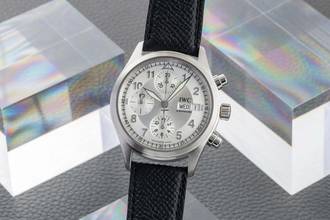 Thumbnail von IWC Fliegeruhr Spitfire Chronograph Fliegerchronograph Spitfire Day-Date Stahl Automatik Herrenuhr Ref. IW370628
