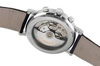 Thumbnail von Longines Clous de Paris Chronograph Stahl Automatik Herrenuhr Ref. L2.704.4 B&P