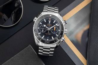 Thumbnail von Omega Seamaster Planet Ocean Chronograph Ref. 215.30.46.51.01.001 B&P 2024