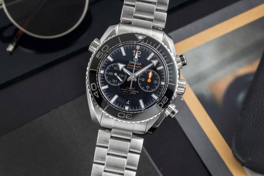  Omega Seamaster Planet Ocean Chronograph Ref. 215.30.46.51.01.001 B&P 2024 
