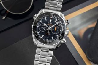  Omega Seamaster Planet Ocean Chronograph Ref. 215.30.46.51.01.001 B&P 2024 
