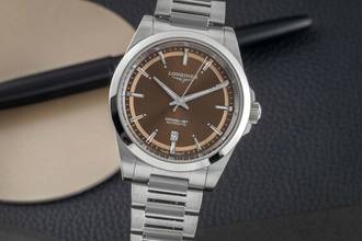 Thumbnail von Longines Conquest Stahl Automatik Herrenuhr Ref L3.830.4.62.6 Box & Papiere 2024