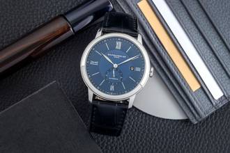  Baume & Mercier Classima Stahl Automatik Herrenuhr Ref. M0A10480 B&P 