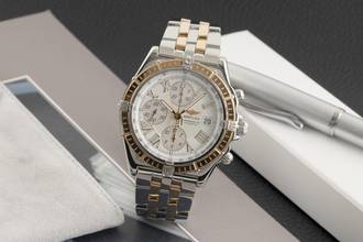 Thumbnail von Breitling Crosswind Chronograph Stahl / Gold Automatik Herrenuhr Ref. D13355