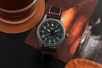 Thumbnail von IWC Fliegeruhr Mark Pilot Mark XVIII Heritage Automatik Titan Datum Ref. IW327006 Papiere 2018