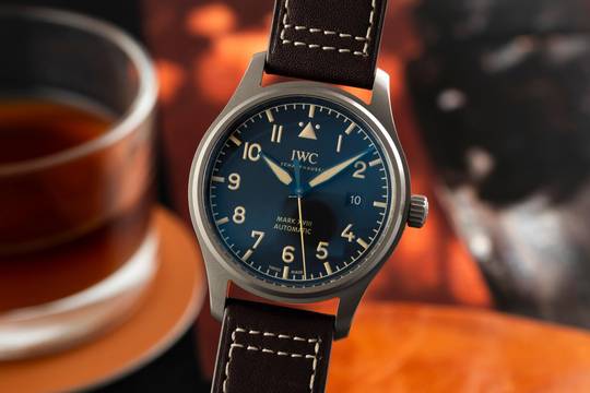  IWC Fliegeruhr Mark Pilot Mark XVIII Heritage Automatik Titan Datum Ref. IW327006 Papiere 2018 
