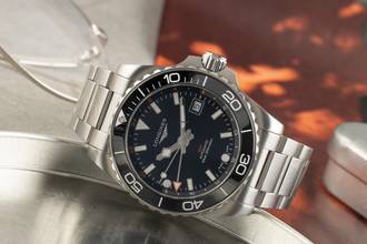 Thumbnail von Longines HydroConquest Hydro Conquest Stahl Automatik Herrenuhr Ref. L3.790.4.56.6 B&P 2025