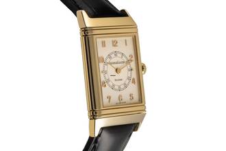 Thumbnail von Jaeger-LeCoultre Reverso 18K (0,750) Gold Handaufzug Herrenuhr Ref. 6184.21