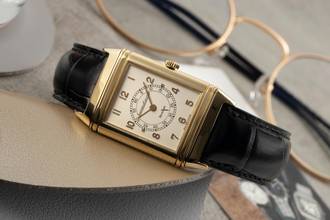 Thumbnail von Jaeger-LeCoultre Reverso 18K (0,750) Gold Handaufzug Herrenuhr Ref. 6184.21