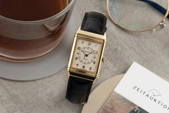 Thumbnail von Jaeger-LeCoultre Reverso 18K (0,750) Gold Handaufzug Herrenuhr Ref. 6184.21