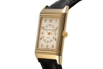 Thumbnail von Jaeger-LeCoultre Reverso 18K (0,750) Gold Handaufzug Herrenuhr Ref. 6184.21