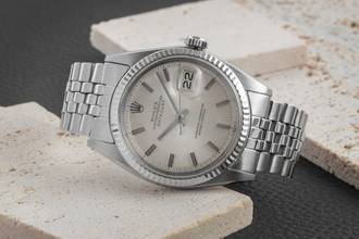 Thumbnail von Rolex Datejust 36 Stahl / Weissgold Automatik Herrenuhr Ref. 1601 Vintage