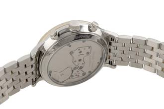 Thumbnail von Bruno Söhnle Glashütte Bologna Chronograph Stahl Quarz Ref.17-23238-250 B&P