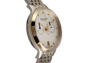 Thumbnail von Bruno Söhnle Glashütte Bologna Chronograph Stahl Quarz Ref.17-23238-250 B&P