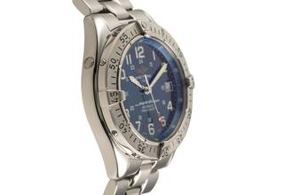 Thumbnail von Breitling Superocean Automatik Datum Edelstahl Herrenuhr Ref. A17340 Box
