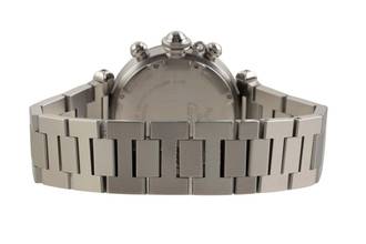 Thumbnail von Cartier Pasha Chronograph Automatik Edelstahl Herrenuhr Ref. W31039M7