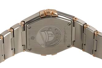 Thumbnail von Omega Constellation Quartz Stahl / Gold Quarz Damenuhr Ref. 123.20.27.60.57.006 B&P