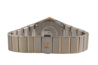 Thumbnail von Omega Constellation Quartz Stahl / Gold Quarz Damenuhr Ref. 123.20.27.60.57.006 B&P