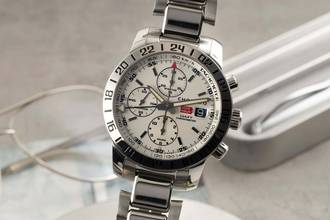  Chopard Mille Miglia Chronograph Stahl Automatik Herrenuhr 15/8992/3 B&P 2007 